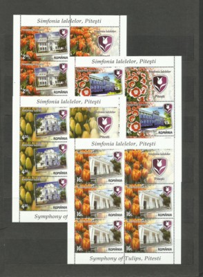 Romania MNH 2017 - Simfonia Lalelelor Pitesti - minicoli - LP 2141 b foto