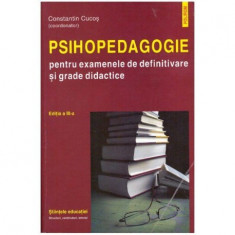 Psihopedagogie pentru examenele de definitivare si grade didactice foto