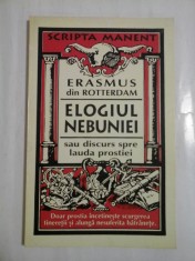 ELOGIUL NEBUNIEI - SAU DISCURS SPRE LAUDA PROSTIEI - ERASMUS DIN ROTTERDAM foto