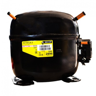 Compresor Frigorific SECOP, SC15CLX.2, LBP, R404A/R507, 220-240V foto