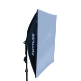 Cumpara ieftin Kit 2 softboxuri ajustabile max. 200 cm, 2 becuri LED 120W, 2700-7500K, telecomanda si geanta transport