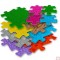 Covoras ortopedic senzorial puzzle set mediu 2a
