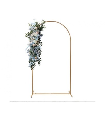 Rama rectangulara cu arc aurie pentru arcade 120x220 cm foto