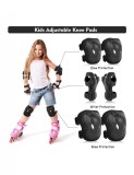 Set pentru copii 6 protectii pentru Genunchi Coate si Incheieturi (bicicleta role skateboard patine), AVEX