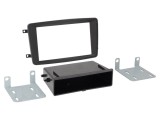 Cadru radio 2 DIN negru pentru Mercedes - ACV