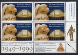 Canada 1999 - MUZEUL de ANTROPOLOGIE x 4 (bloc) - MNH