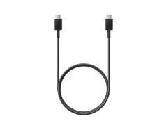 CABLU alimentare si date smartphone Samsung, USB Type-C (T) la USB Type-C (T), cauciuc, lungime 1 m, negru, &quot;EP-DA705BBEGWW&quot; (timbru verde 0.08 lei)