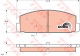 Set placute frana,frana disc MAZDA PREMACY (CP) (1999 - 2005) TRW GDB3088