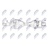 Planetara Dodge Ram 1500 3.6, 5.7, 3.0crdi 4wd 2012-2018, Fata, Stanga, Dreapta, 68028398AA