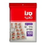 Hartie de copt potrivita pentru contactul cu alimentele Sano, 38 x 42 cm 100 foi