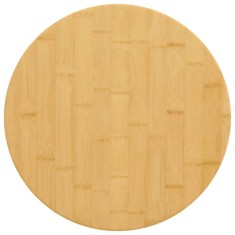 vidaXL Blat de masă, &Oslash;50x1,5 cm, bambus 352673