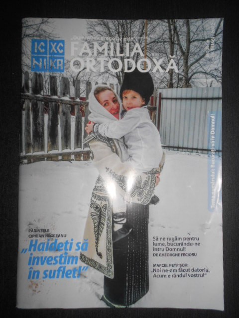 Revista Familia Ortodoxa. Ianuarie, Nr. 1 (156), 2022