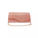 Cumpara ieftin Geanta plic, ocazii si petreceri, rose sclipitor, 25 x 12 cm, Magrot 20433