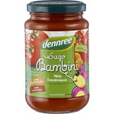 Dennree Sos de Rosii Ecologic Pentru Copii 350g - Fara Zahar Adaugat, Ingrediente Bio
