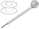 Cablu FlexiVolt 1V 1mm&sup2; PVC Alb 1,5kV