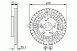 Disc frana HONDA ACCORD VII Tourer (CM) (2003 - 2008) BOSCH 0 986 479 625