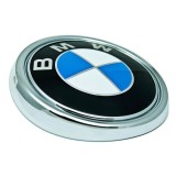 Emblema BMW, Maf, argintiu/negru, montaj pe portbagaj, pentru X5/X6/F15/F16