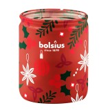 Sviečka Bolsius True Glow, 82x68 mm, jablko/&scaron;korica, v skle