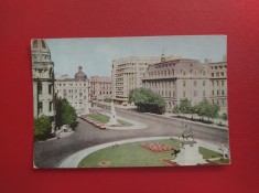 CARTE POSTALA - RPR - BUCURESTI - PIATA UNIVERSITATII