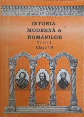ISTORIA MODERNA A ROMANILOR. PARTEA I (MIJLOCUL SECOLULUI AL XVII-LEA) CLASA VII-DEMIR DRAGNEV, EMIL DRAGNE-240325