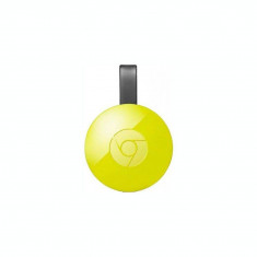 Media player Google Chromecast 2 HDMI Streaming Galben foto