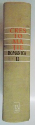 CRESTOMATIE ROMANICA sub conducerea ACAD. IORGU IORDAN de MIOARA AVRAM...MIRELA TEODORESCU , VOL AL II LEA : SECOLELE AL XVII LEA - AL XVIII LEA , 196 foto