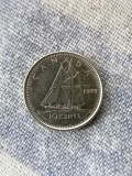 MONEDA - 10 CENTS 1989- CANADA, America de Nord