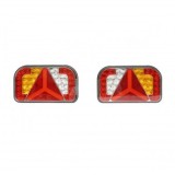 Set lampi spate Led pentru remorca 12-24V, 235x140x38mm Breckner Germany