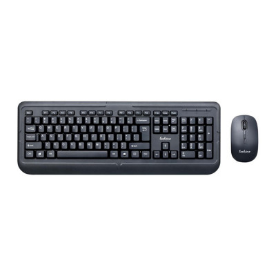 Kit Tastatura + Mouse Wireless, Gembird, negru foto