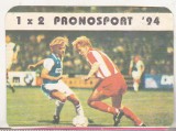 Bnk cld Calendar de buzunar 1994 - Loto Pronosport