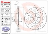 BREMBO 09.B970.1X XTRA LINE - Xtra Disc frana