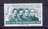 TSV$ - 1966 MICHEL 1218 ITALIA MNH/** LUX, Nestampilat