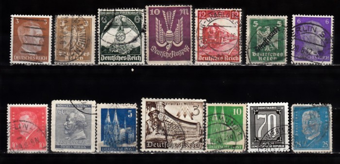 A7 T4 87 - Timbre foarte vechi - Germania