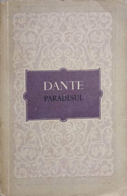 DIVINA COMEDIE. PARADISUL-DANTE ALIGHIERI foto