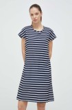 Helly Hansen rochie culoarea bleumarin, mini, dreaptă