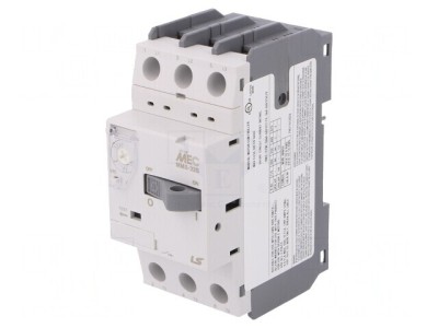 &amp;Icirc;ntrerupător Motor 1,5kW 220-690V DIN IP20 4A foto