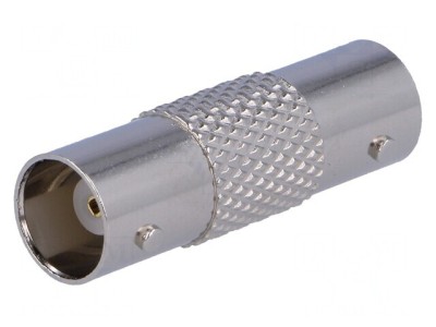 Adaptor BNC Dublu 50&amp;Omega; Aurit foto