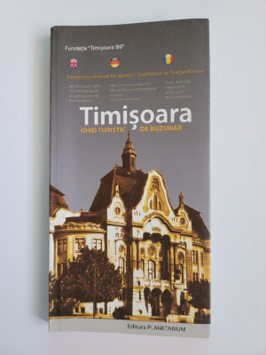 Banat Petru Iliesu, Timisoara ghid turistic de buzunar, romana engleza germana foto