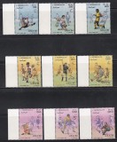 Somalia 1994 - Cupa Mondială de fotbal - SUA, 3 Serii, MNH, Nestampilat