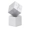 Prespapier puzzle 3D, metal, Everestus, ABE04, argintiu, lupa de citit inclusa