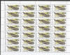 Russia USSR 1990 Prehistoric animals x 28, full sheets, MNH S.243, Nestampilat