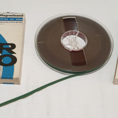 Obiect de colectie anii 1980 Epoca de Aur Banda de Magnetofon ORWO - 540 metri