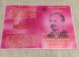 Pliant bancnota 100000 lei 1998 original