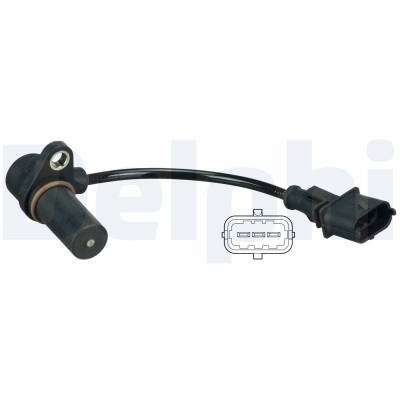 DELPHI SS11052 Senzor impulsuri, arbore cotit foto