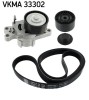 SKF VKMA 33302 Set curea transmisie cu caneluri