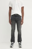 Tommy Jeans jeansi barbati, culoarea gri, DM0DM20557