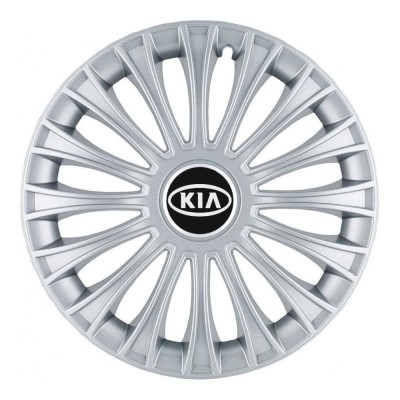Set 4 Capace Roti, potrivite jantelor de R14, pentru Kia, model dino cromat foto