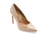 Pantofi eleganti ALDO aurii, STESSY 2.0, din material textil