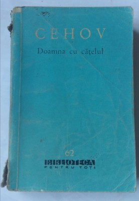 (C448) CEHOV - DOAMNA CU CATELUL foto