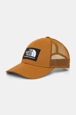The North Face sapca Mudder Trucker culoarea maro, cu imprimeu, NF0A5FXAVC71